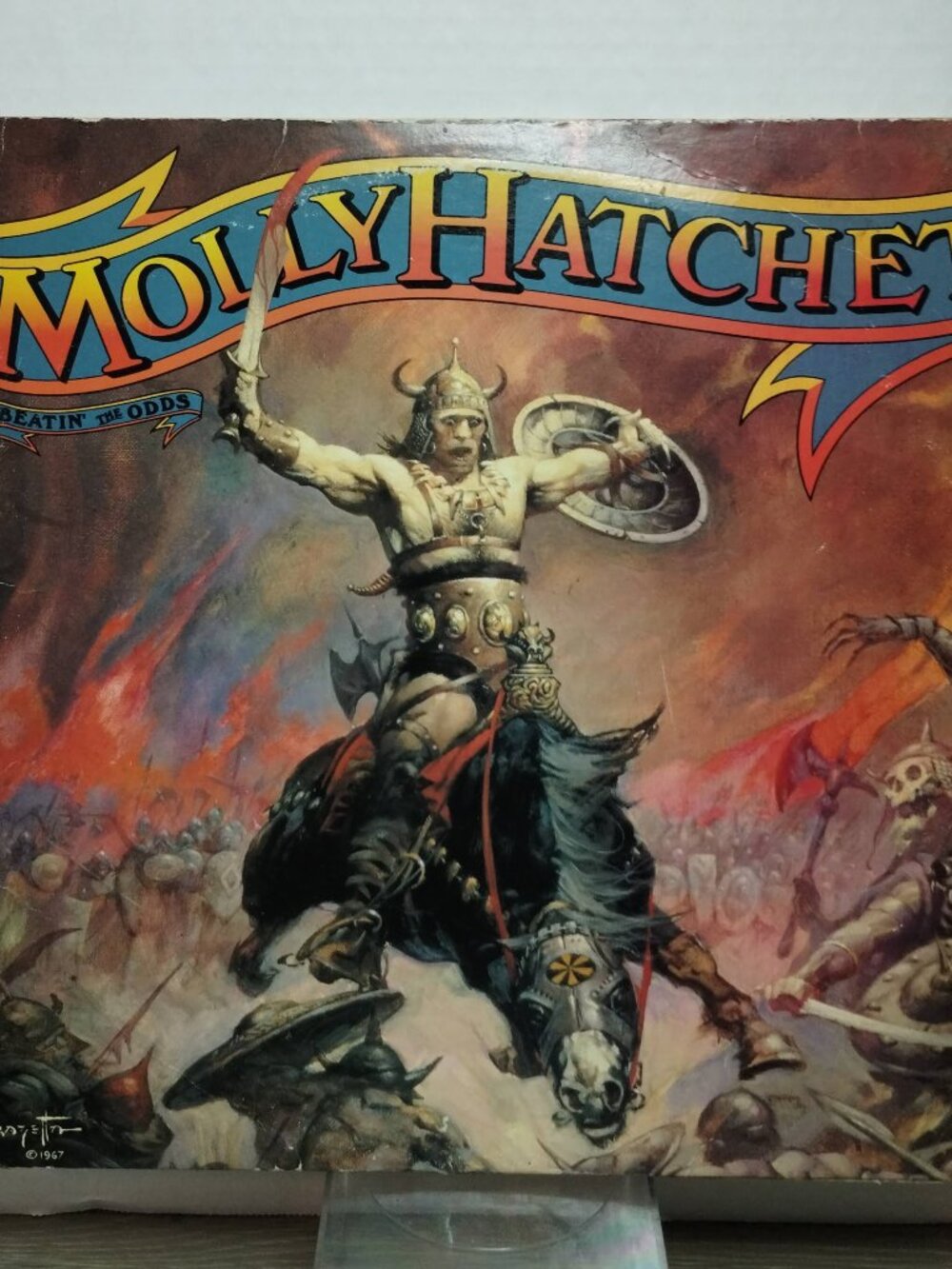 Molly Hatchet - Beatin' the Odds LP - Vinyl Record Album (Epic FE 36572, 1980)